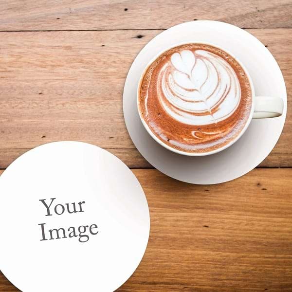 Hikari – Basic White Top Cork Coasters detail 2