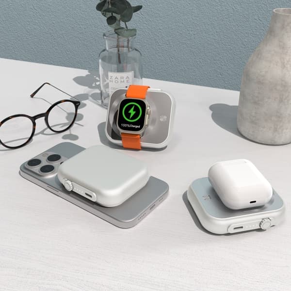 Agram – 5,000 mAh 3-in-1 Magsafe Power Bank detail 6