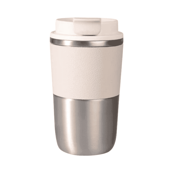 Aurum – Stylish 420ml Stainless Steel Double-Wall Mug for Hot & Cold Drinks with Lasting Insulation detail 4