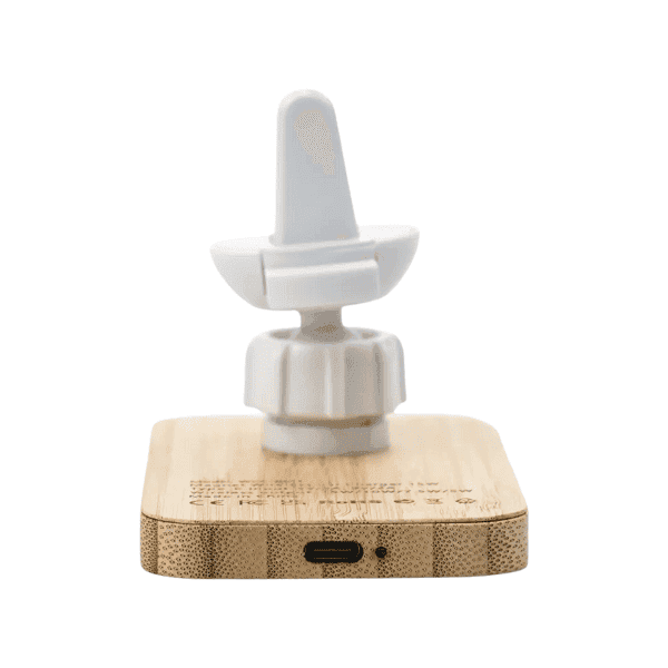 Drovo – 15W Bamboo Car Magnetic Charger detail 3