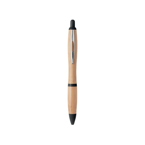 Ekle – Bamboo Push Ballpen detail 2