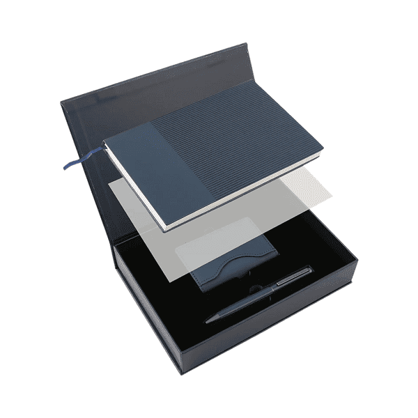 Bereau – Gift Set of Notebook, Pen and Cardholder detail 3