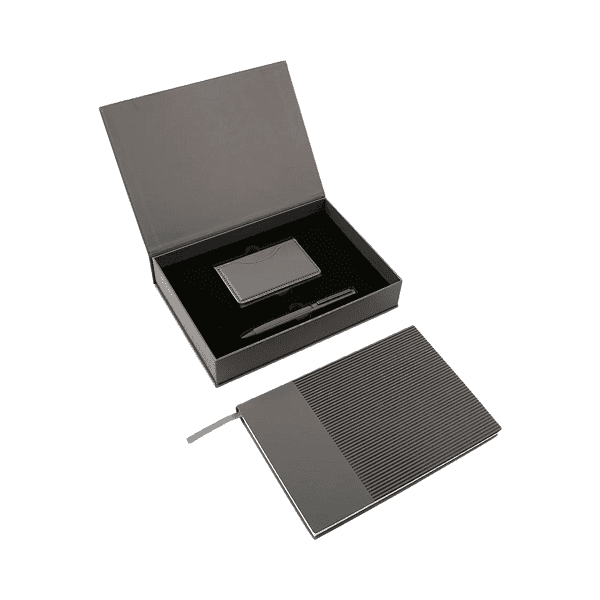 Bereau – Gift Set of Notebook, Pen and Cardholder detail 4