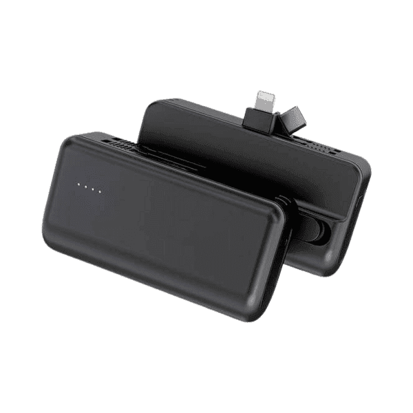 Calida – 4,500 mAh Mini Powerbank with Inbuilt Cable and Phone Stand