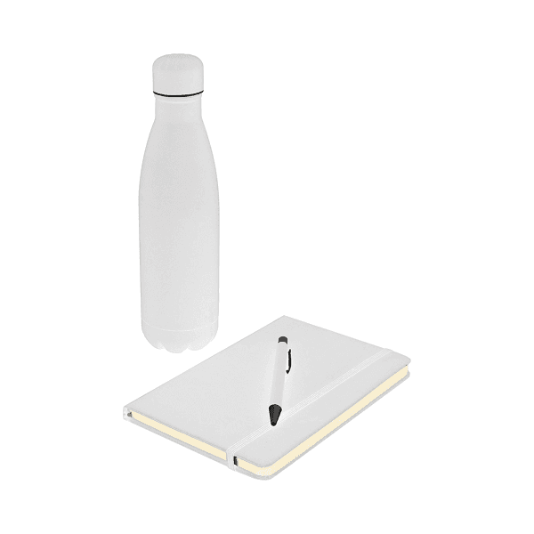 Grati – Gift Set of Water Bottle, Notebook & Pen detail 2