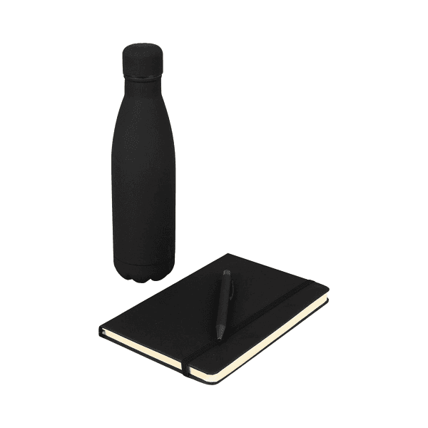 Grati – Gift Set of Water Bottle, Notebook & Pen detail 6