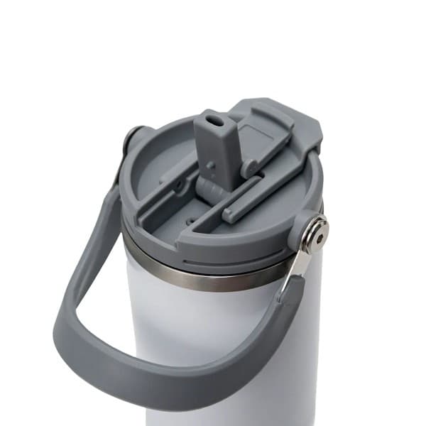 Otumba – Double Walled Stainless Steel Tumbler with Handle and Straw detail 2