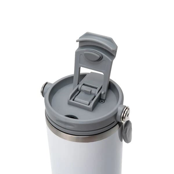 Otumba – Double Walled Stainless Steel Tumbler with Handle and Straw detail 3