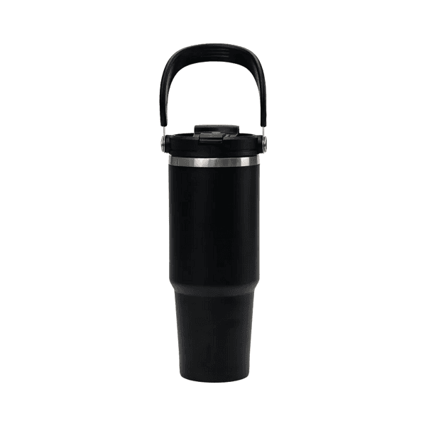 Otumba – Double Walled Stainless Steel Tumbler with Handle and Straw detail 4