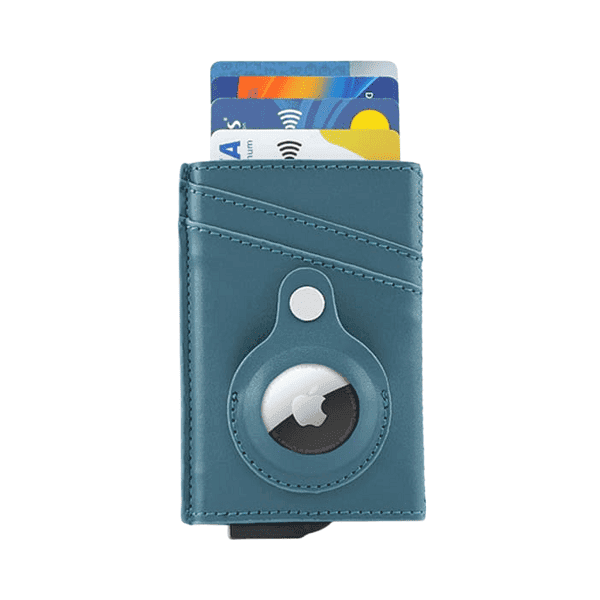 Medera – PU Card Holder with Airtag Pocket detail 5