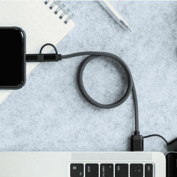 Bettina – 65W Recycled Magnetic 4-in-1 Multi Cable detail 2