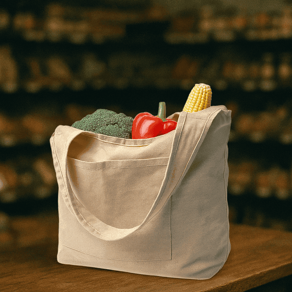 Bohola Bag – Cotton Hobo Bag with Front Pocket detail 3