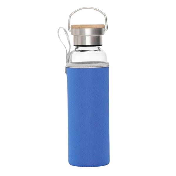 Gusty – Glass Bottle with Handle and Sleeve detail 4