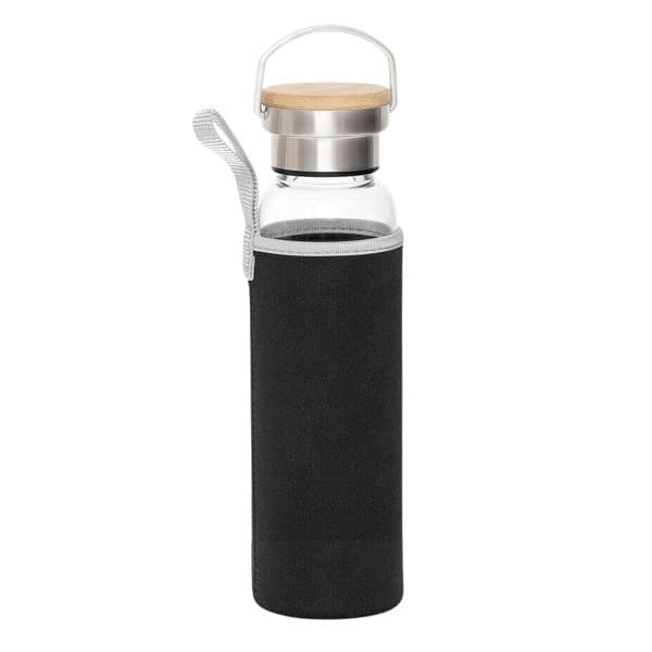 Gusty – Glass Bottle with Handle and Sleeve detail 5