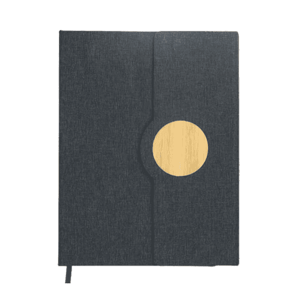 Erreka – A5 RPET Fabric and Bamboo Notebook