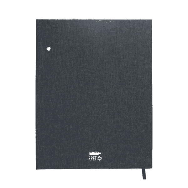 Erreka – A5 RPET Fabric and Bamboo Notebook detail 2