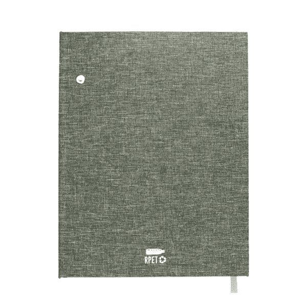 Erreka – A5 RPET Fabric and Bamboo Notebook detail 4