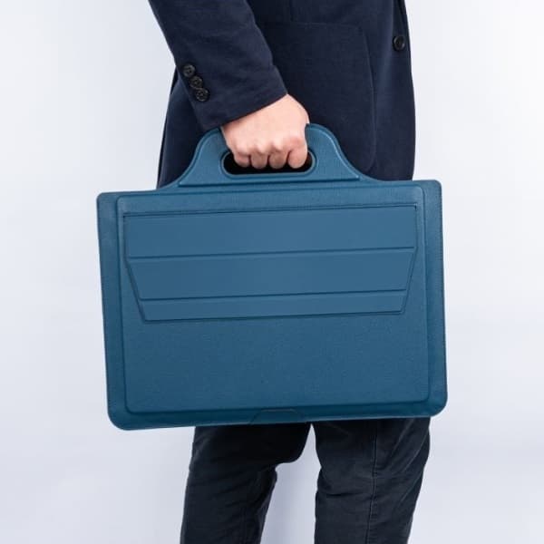Shizumi – Recycled PU Laptop Pouch Stand detail 5