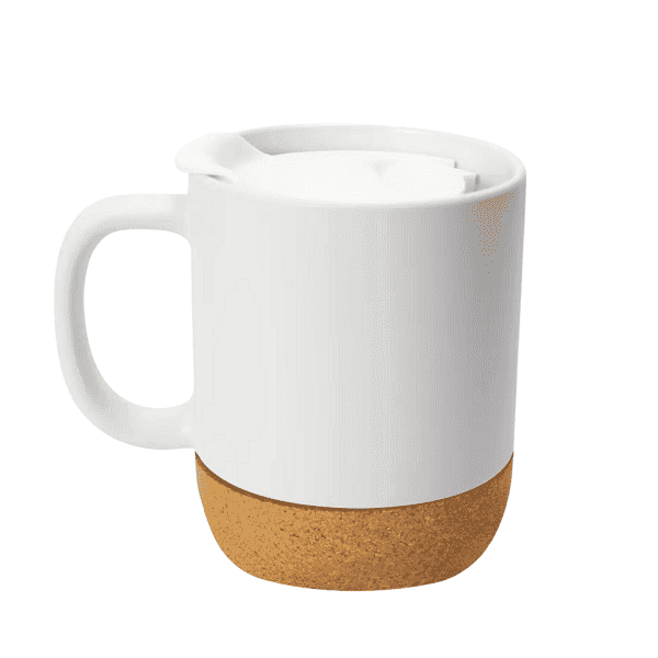 Bokalovi – Ceramic Mug with Cork Base detail 2