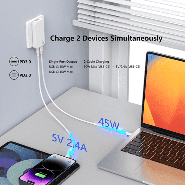 Charpro – 45W Fast Travel Adapter detail 5