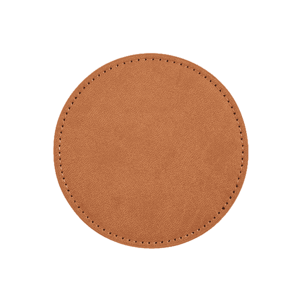Cirque – Round PU Coaster detail 2