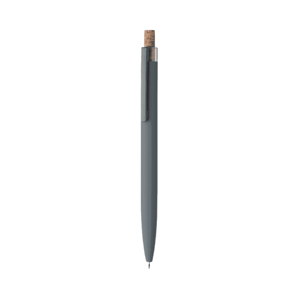 Corin – Recycled Aluminium and Cork Ball Pen detail 4