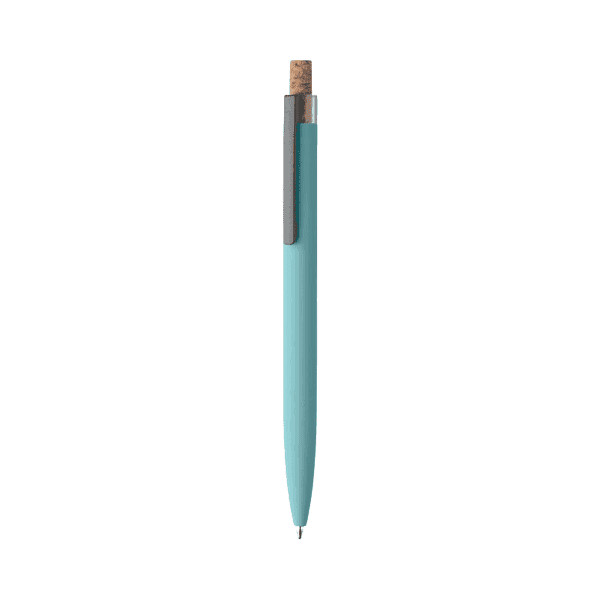 Corin – Recycled Aluminium and Cork Ball Pen detail 5