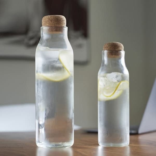 Corkaro Max – Glass Bottle with Cork Lid detail 2