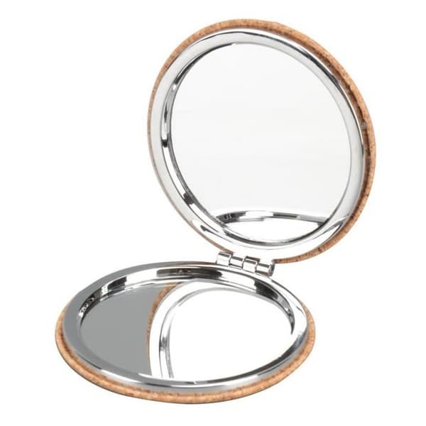 Natonai – Cork Pocket Mirror detail 2