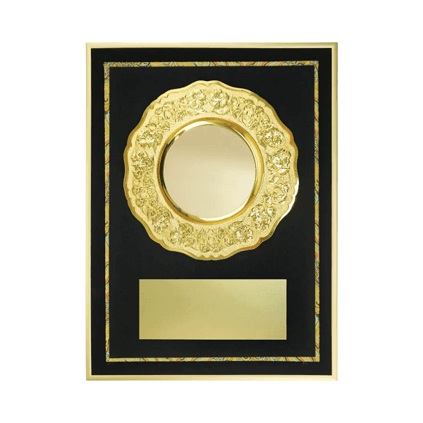 Lumetron – Aluminum Award Plaque (A3 with Gold Plate)