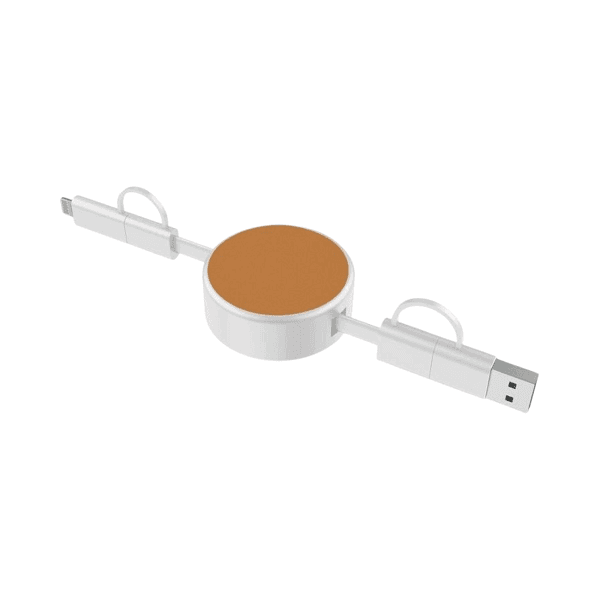 Rahva – Recycled 6-in-1 Retractable Charging Cable detail 2