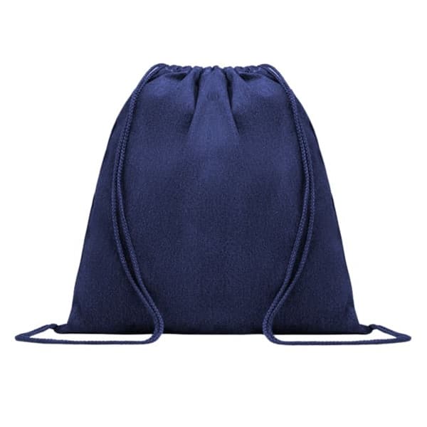 Helena – Upcycled Denim Drawstring Bag