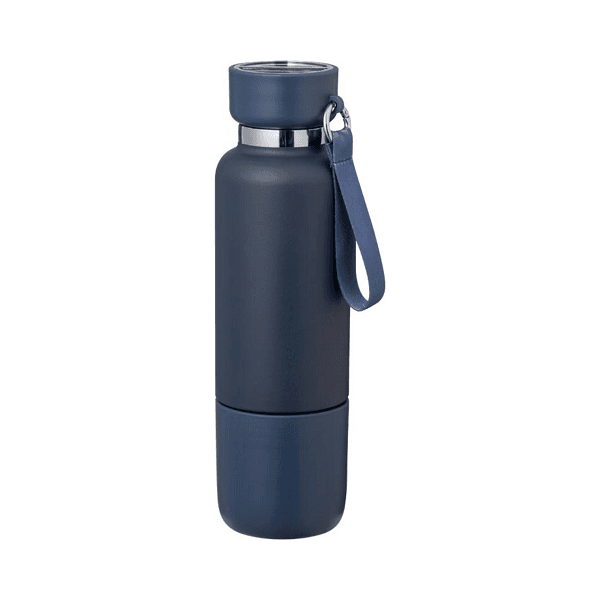 Imbibe – Double Wall Stainless Steel Bottle with Cup and Lanyard detail 3