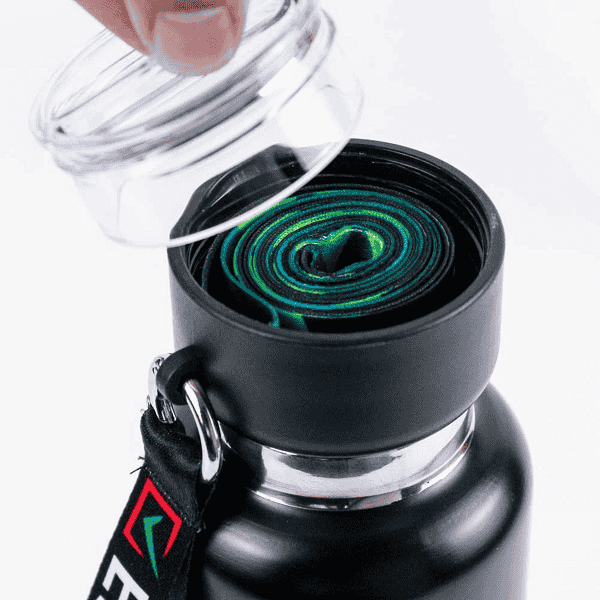 Imbibe – Double Wall Stainless Steel Bottle with Cup and Lanyard detail 6