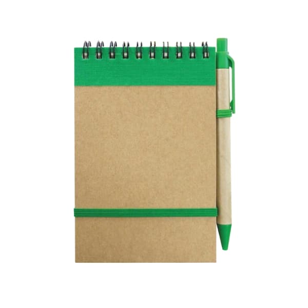 Usera – Recycled A6 Notebook with Pen detail 2
