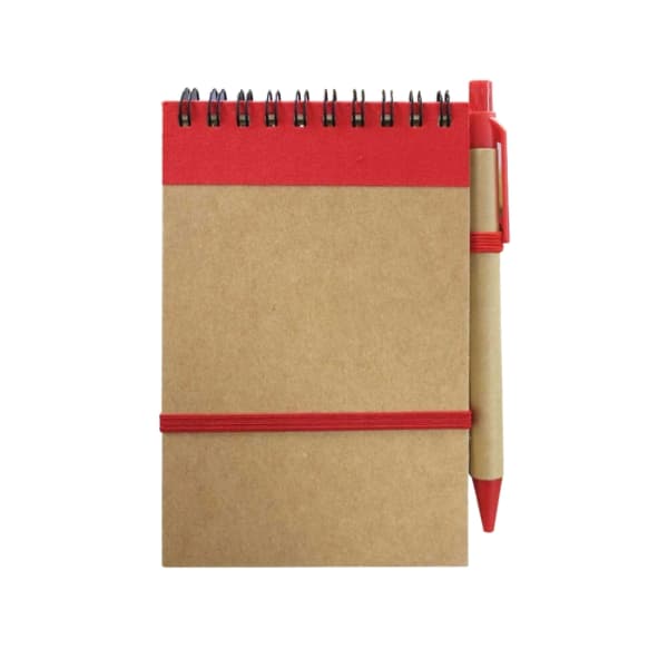 Usera – Recycled A6 Notebook with Pen detail 3