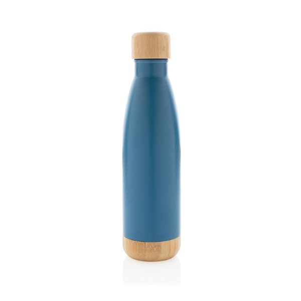 Trabby – Double Wall Stainless Steel Bottle with Bamboo Lid and Base detail 4