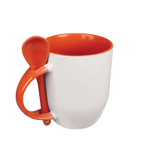Garatee – Sublimtation Mug with Spoon detail 2