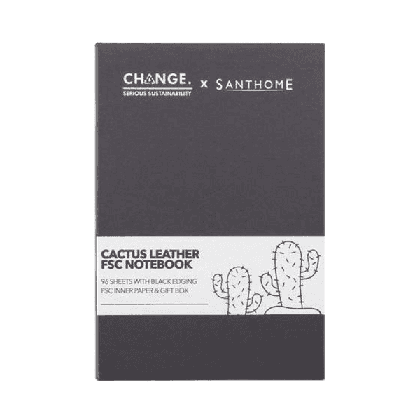 Gorgons – A5 Cactus Leather Notebook
