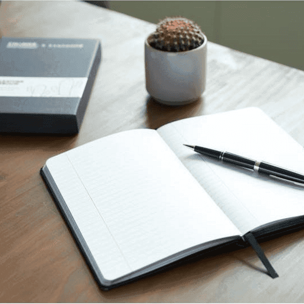 Gorgons – A5 Cactus Leather Notebook detail 4