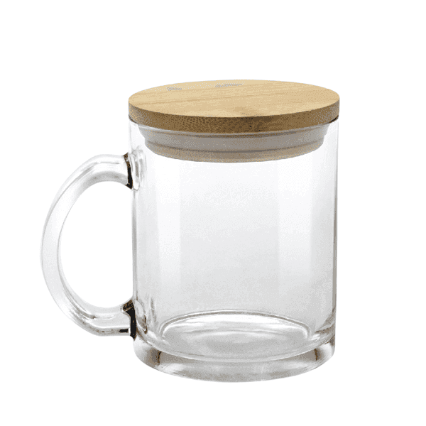 Guzel – Glass Mug with Bamboo Lid