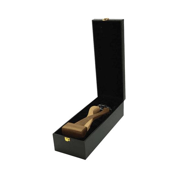 Ryoshu – Wooden and Crystal Award detail 2