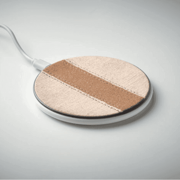Cotka – 15W Cotton & Cork Wireless Charger detail 3