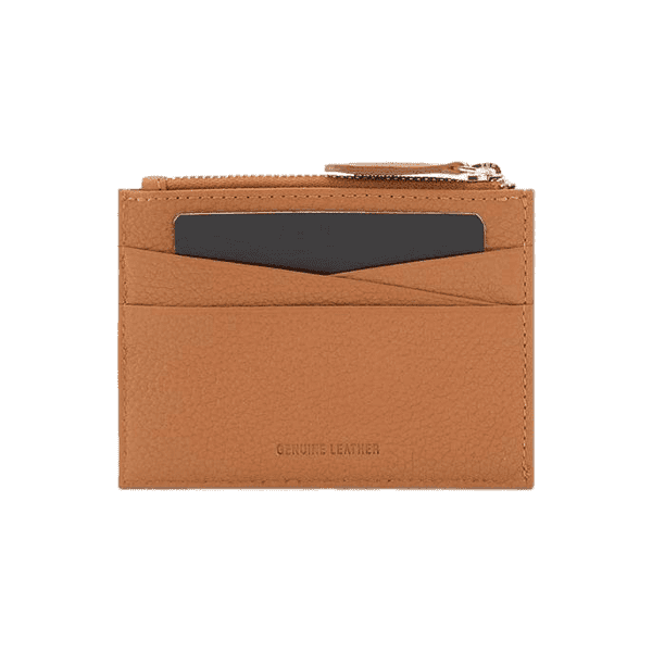 CROSS Pebble Leather Ladies 6CC Zip Card Holder detail 2