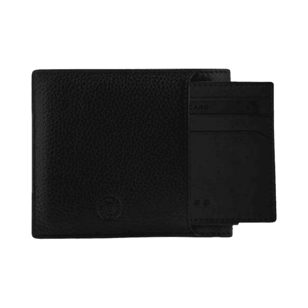 CROSS Pebble Leather 6CC Classic Fold Wallet with 6CC Cardholder detail 2