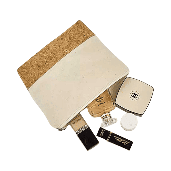 Daise – Recycled Cotton Cork Pouch detail 2