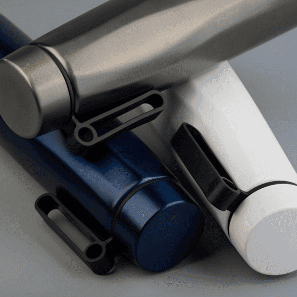 Calypso Flask – Recycled Stainless Steel Bottle detail 4