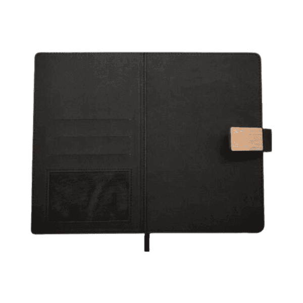 Fugujie – A5 Notebook with Bamboo Magnetic Closure detail 2