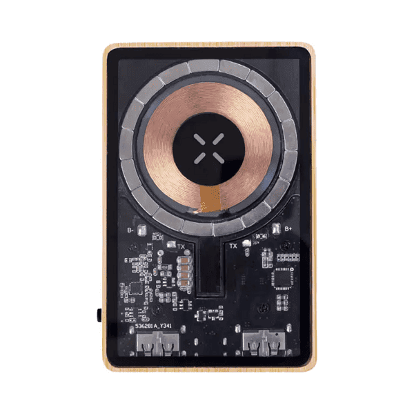 Froya – Magnetic 15W 10,000 mAh Bamboo Power Bank