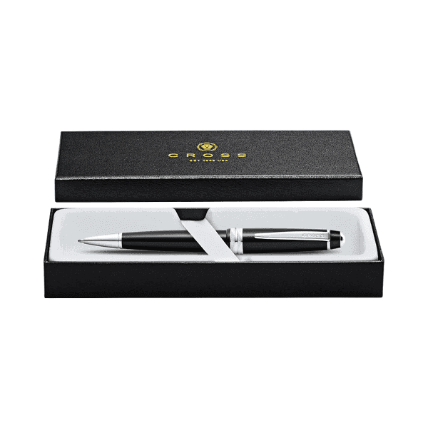 Cross Bailey Light™ Polished Black Resin Ballpoint Pen detail 2